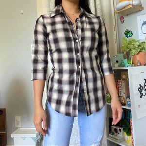 Plaid Button Up